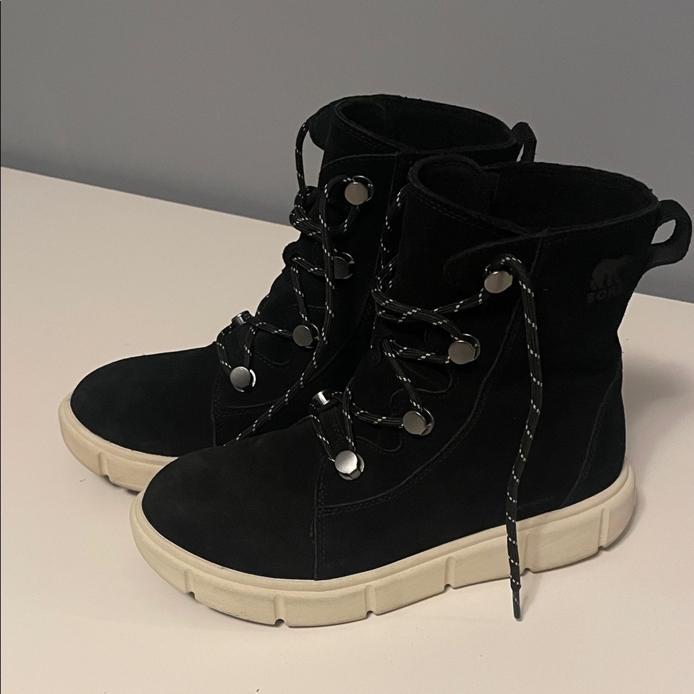 Sorel Waterproof Suede Ankle Boots